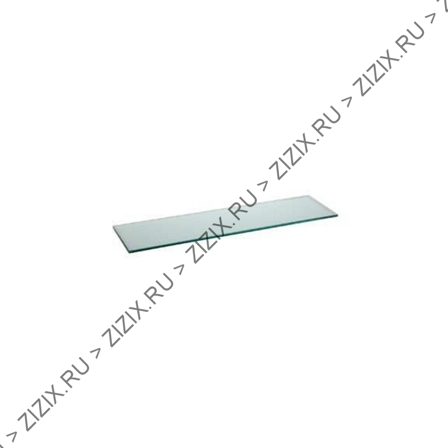 Поднос прямоугольный Zeiher 80х21 см прозрачное стекло