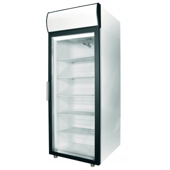 Холодильный шкаф 500 л с прозрачной дверью Polair