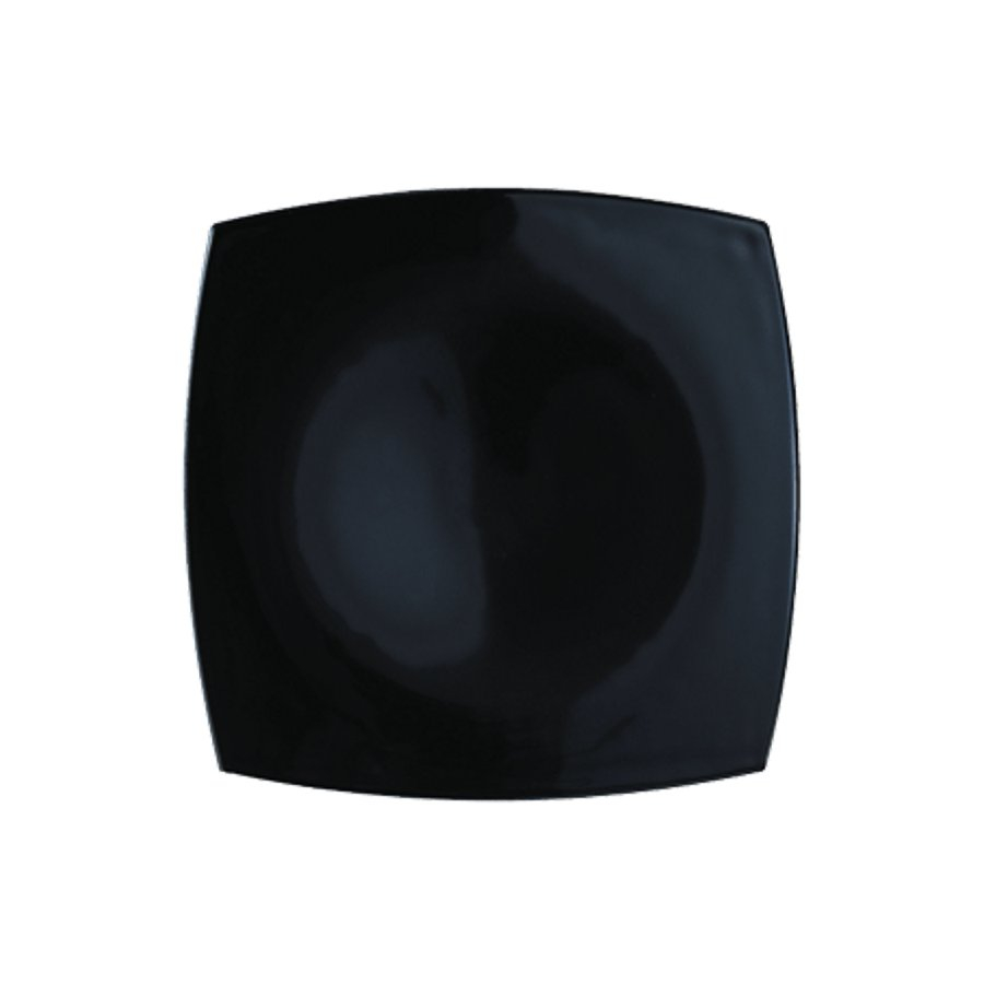 Тарелка квадрат чёрная 26 см Arcoroc