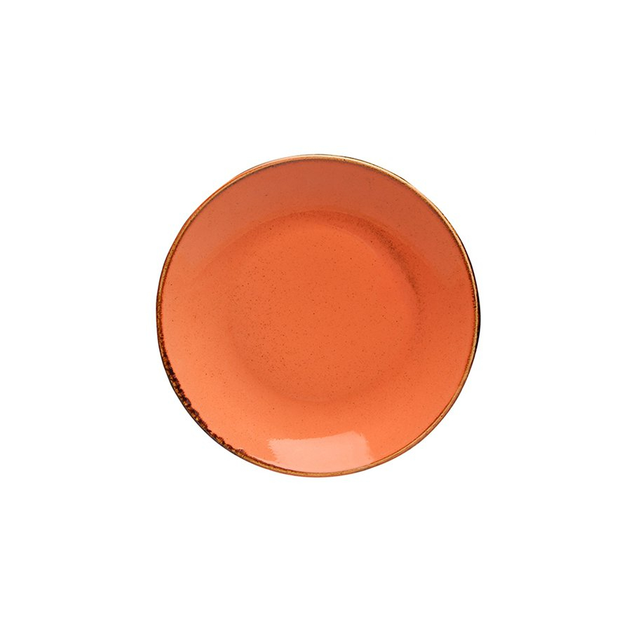 Тарелка Porland оранжевая закусочная
